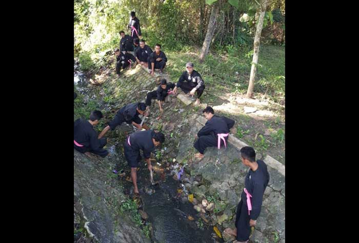 Pendekar PSHT di Senori Bersih Gorong-gorong