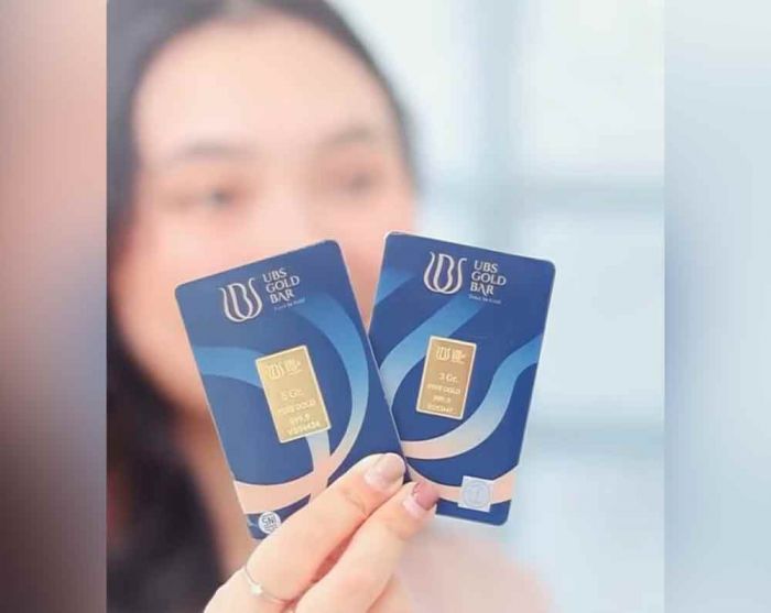 Update Harga Logam Mulia UBS Selasa 8 Juli 2025, 1 Gram Turun Rp17.600 Update Harga Logam Mulia UBS Selasa 8 Juli 2025, 1 Gram Turun Rp17.600