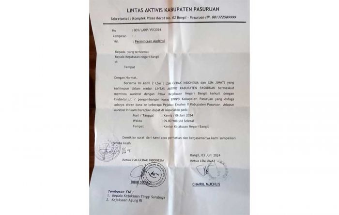 Aktivis LSM Dorong Kejari Kabupaten Pasuruan Usut Tuntas Kasus Pemotongan Insentif Aktivis LSM Dorong Kejari Kabupaten Pasuruan Usut Tuntas Kasus Pemotongan Insentif