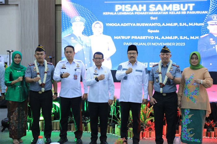 Pimpin Pisah Sambut Kalapas Pasuruan, Kakanwil: Lanjutkan Hubungan Baik Antarinstansi Pimpin Pisah Sambut Kalapas Pasuruan, Kakanwil: Lanjutkan Hubungan Baik Antarinstansi