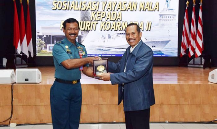 Prajurit Koarmada II Ikuti Sosialisasi Program Pendidikan Yayasan Nala Prajurit Koarmada II Ikuti Sosialisasi Program Pendidikan Yayasan Nala