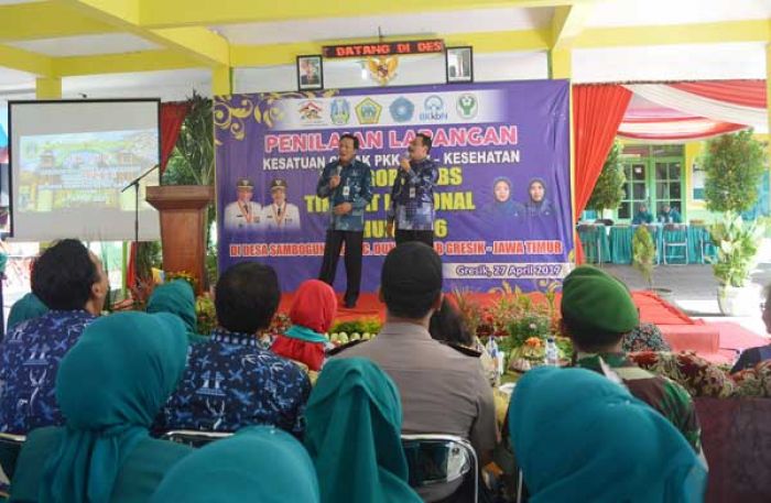 Bupati Sambari Optimis Desa Sambogunung Dukun Sabet Juara di Lomba PHBS Nasional