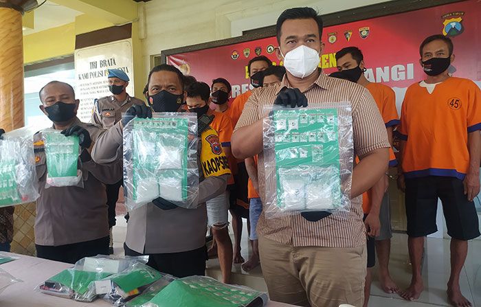 Maret 2022, Polresta Banyuwangi Sita 551,2 gram Sabu Maret 2022, Polresta Banyuwangi Sita 551,2 gram Sabu