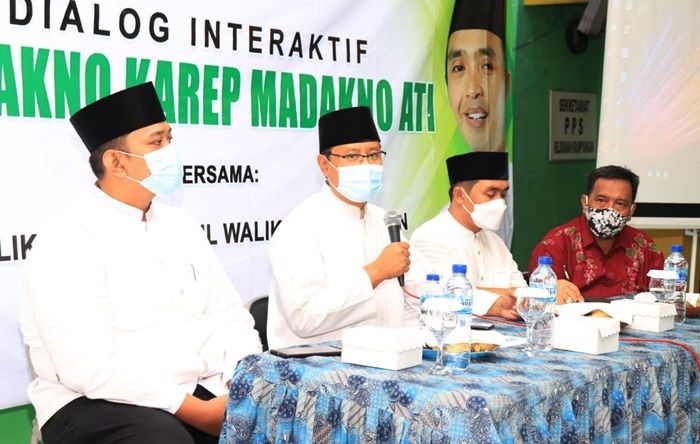 Wujudkan Kota Pasuruan Zona Hijau, Gus Ipul dan Mas Adi Sosialisasi PPKM Mikro di RT/RW