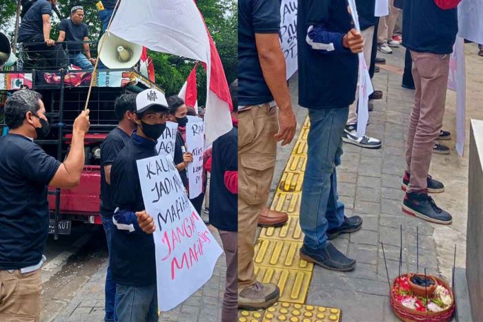 Kecewa Dengan Praktik Kotor Peradilan, Gerakan Pemuda Madura Bakar Kemenyan di Makamah Agung RI Kecewa Dengan Praktik Kotor Peradilan, Gerakan Pemuda Madura Bakar Kemenyan di Makamah Agung RI