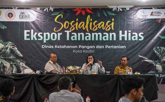 Pemkot Kediri Gelar Sosialisasi Ekspor Tanaman Hias