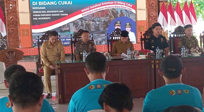 Gelar Sosialisasi Cukai, Pemkab Mojokerto Dorong Pengawasan Rokok Ilegal