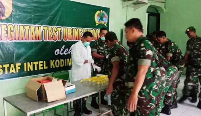 Cegah Bahaya Narkoba di Lingkungan Prajurit, Kodim 0803/Madiun Gelar Sosialisasi P4GN