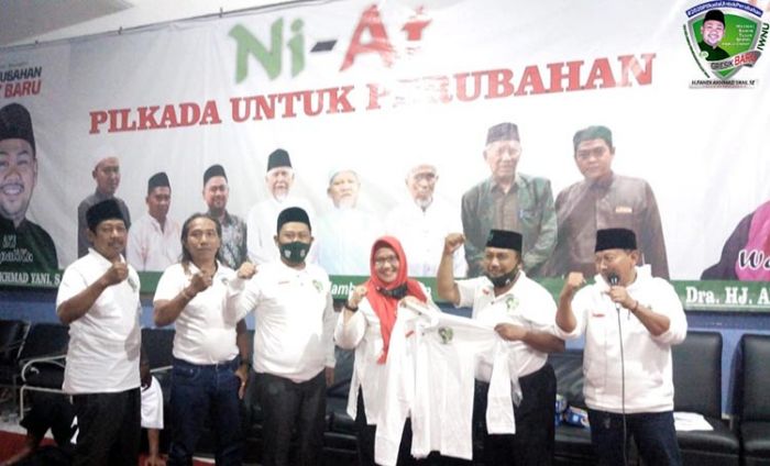 Deklarasi, IWNU Siap Menangkan Gus Yani dan Ning Min di Pilbup Gresik Deklarasi, IWNU Siap Menangkan Gus Yani dan Ning Min di Pilbup Gresik