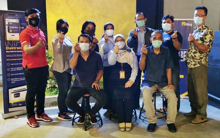 Ingin Melek Pajak, Forwas Sidoarjo Gelar Ngopi Bareng DJP Jatim II Ingin Melek Pajak, Forwas Sidoarjo Gelar Ngopi Bareng DJP Jatim II