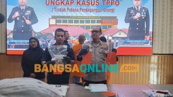 Polres Madiun Kota Amankan 2 Pelaku Kasus TPPO Prostitusi di Hotel Mataram