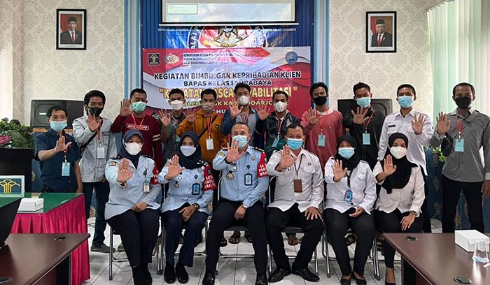 Giatkan Agenda Pascarehabilitasi, Kanwil Kemenkumham Jatim Lakukan ini Giatkan Agenda Pascarehabilitasi, Kanwil Kemenkumham Jatim Lakukan ini