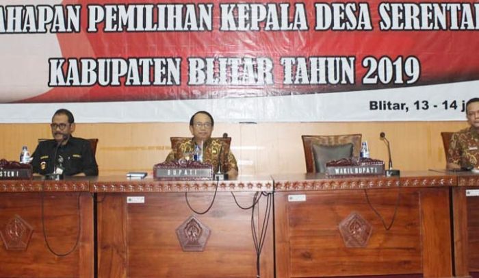 Bupati Blitar Ajak Seluruh Elemen Sukseskan Pilkades Serentak 2019 Bupati Blitar Ajak Seluruh Elemen Sukseskan Pilkades Serentak 2019