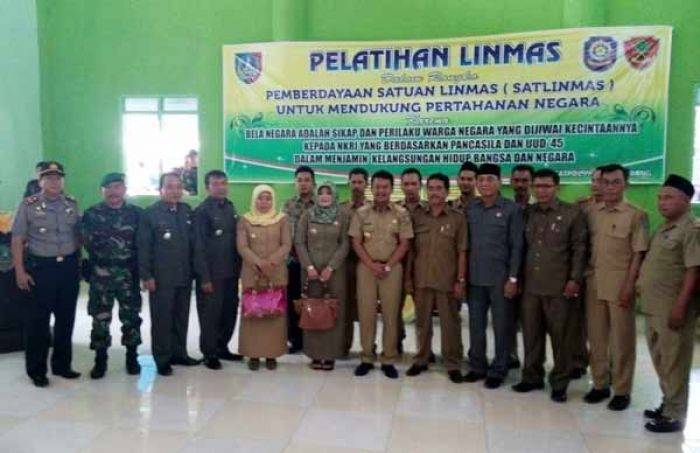 Linmas Jombang Digembleng Pelatihan Keamanan Lingkungan