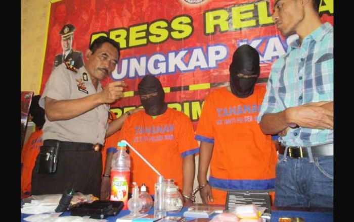 Residivis Narkoba Berbek Dibekuk, Transaksi Sabu dengan Cara Ranjau di Tong Sampah Residivis Narkoba Berbek Dibekuk, Transaksi Sabu dengan Cara Ranjau di Tong Sampah