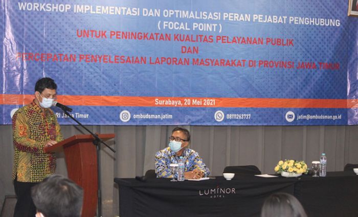 Bentuk Pejabat Penghubung, Ombudsman Kumpulkan Inspektorat se-Jawa Timur Bentuk Pejabat Penghubung, Ombudsman Kumpulkan Inspektorat se-Jawa Timur