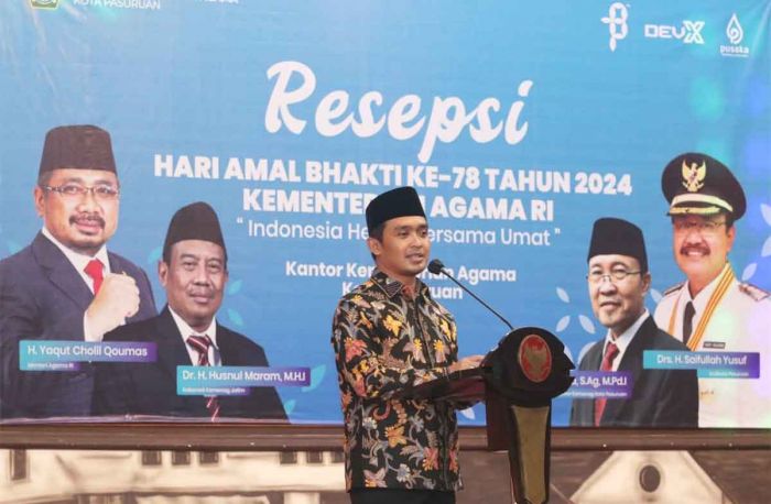 Berikut Harapan Wakil Wali Kota Pasuruan saat Hari Amal Bhakti ke-78 Kemenag