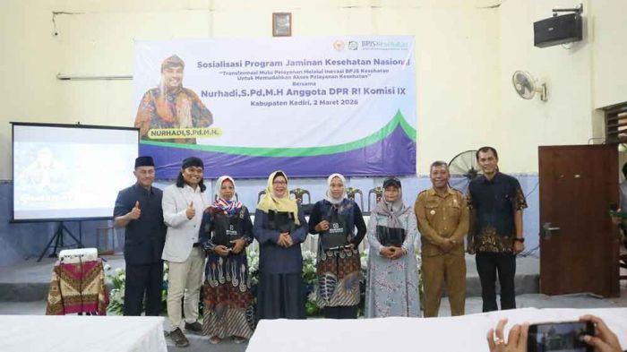 BPJS Kesehatan Kediri Gandeng Komisi IX DPR RI Edukasi Peserta PBI yang Nonaktif