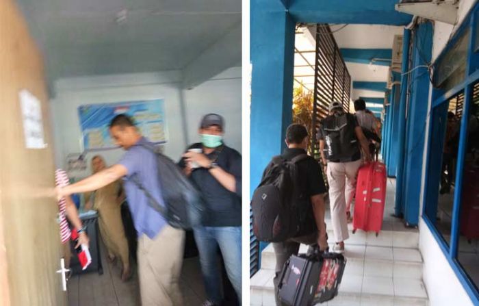 KPK Lanjutkan Penggeledahan di BPKAD Malang, Bawa Dua Koper Besar KPK Lanjutkan Penggeledahan di BPKAD Malang, Bawa Dua Koper Besar