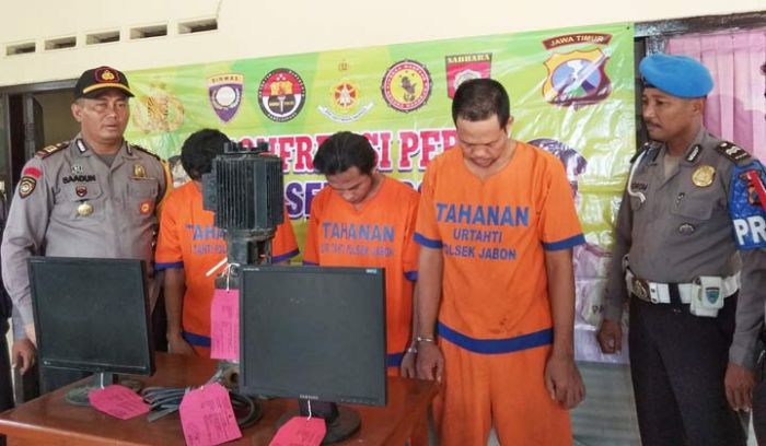 Komplotan Maling di Trompoasri Sidoarjo Ditangkap Polisi, Pelakunya Warga Desa Setempat Komplotan Maling di Trompoasri Sidoarjo Ditangkap Polisi, Pelakunya Warga Desa Setempat