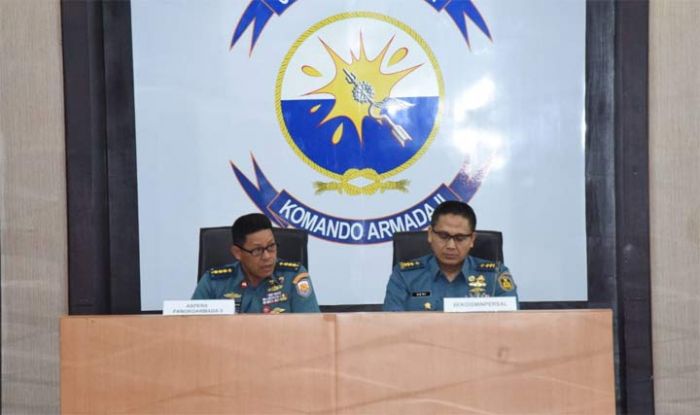 Pangkoarmada II Yakinkan 40 Perwira Karir TNI AL Angkatan XXVI Siap Ditempatkan di Seluruh Indonesia