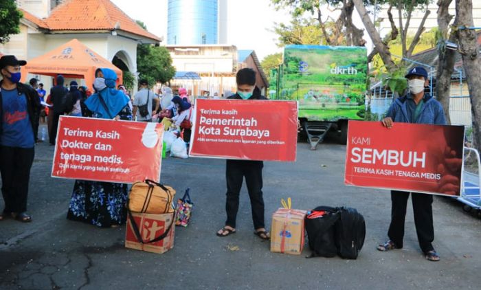 Pasien Sembuh Covid-19 di Surabaya 766 Orang, Mayoritas Pasien Asrama Haji Pasien Sembuh Covid-19 di Surabaya 766 Orang, Mayoritas Pasien Asrama Haji