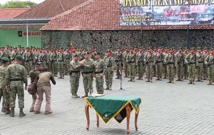 Jabatan Danyon Bek Ang 2 Kostrad Diserahterimakan Jabatan Danyon Bek Ang 2 Kostrad Diserahterimakan
