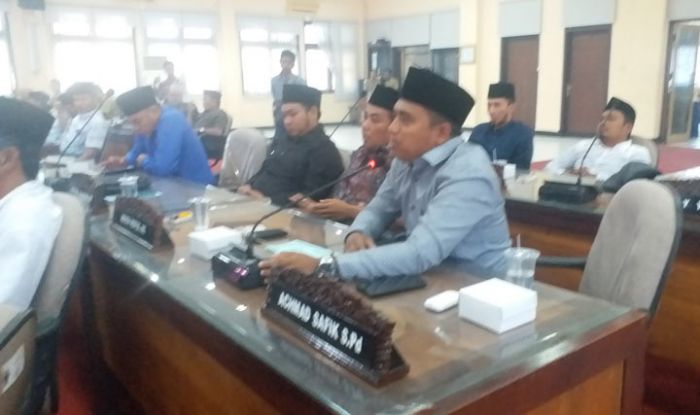 Rapat Paripurna Penetapan Anggota AKD DPRD Bangkalan Dihujani Interupsi