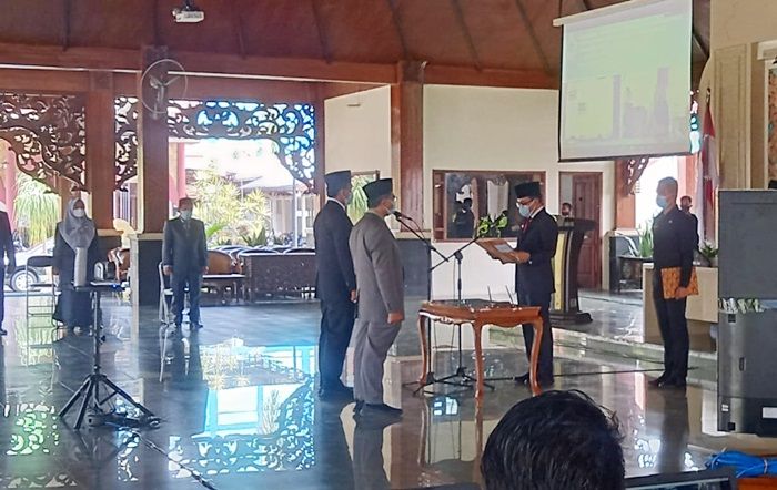 Bupati Pamekasan Gelar Pelantikan dan Pengambilan Sumpah Jabatan 411 ASN Bupati Pamekasan Gelar Pelantikan dan Pengambilan Sumpah Jabatan 411 ASN