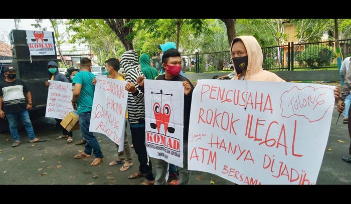 ​Diduga Ada Mafia, Bea Cukai Madura Didemo Komad, Puluhan Wartawan Dilarang Masuk