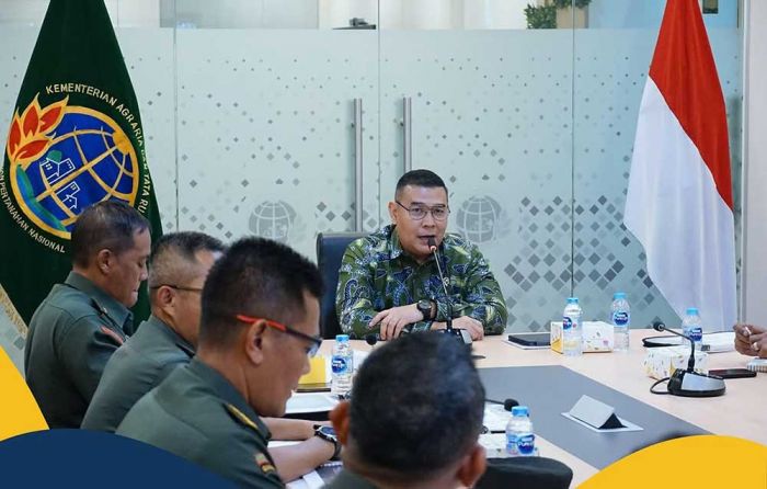 Bahas Sertifikasi Tanah, Kodam Iskandar Muda dan Kodam Cenderawasih Audiensi ke Kementerian ATR/BPN Bahas Sertifikasi Tanah, Kodam Iskandar Muda dan Kodam Cenderawasih Audiensi ke Kementerian ATR/BPN