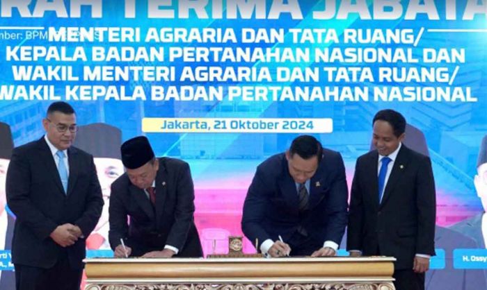 Sertijab Menteri dan Wamen ATR/BPN, Nusron Wahid Nyatakan Siap Lanjutkan Tugas Sertijab Menteri dan Wamen ATR/BPN, Nusron Wahid Nyatakan Siap Lanjutkan Tugas