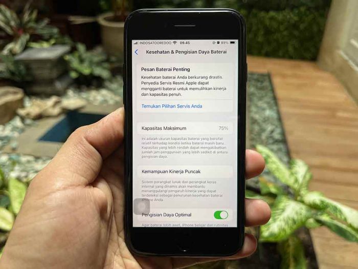 Tips Menjaga Battery Health iPhone Agar Tidak Cepat Turun