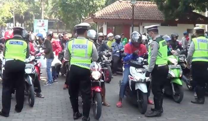Tak Mau Motor Numpuk di Kantor, Polres Malang Kota Lakukan Ini