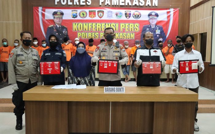 Operasi Tumpas Narkoba Semeru 2022, Polres Pamekasan Bekuk 18 Tersangka Operasi Tumpas Narkoba Semeru 2022, Polres Pamekasan Bekuk 18 Tersangka