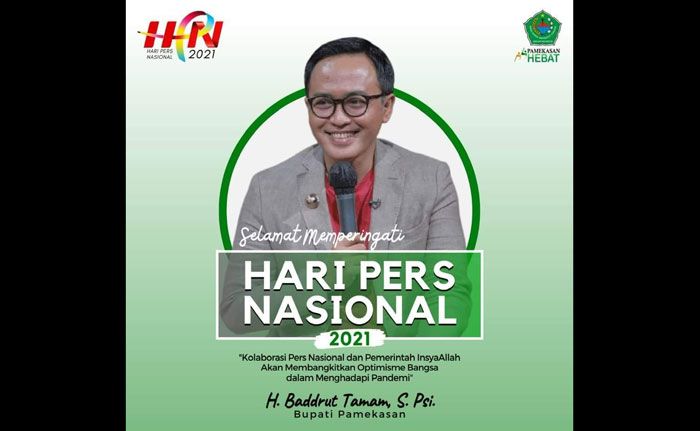 HPN 2021, Bupati Pamekasan Ajak Insan Pers Bangun Optimisme Baru HPN 2021, Bupati Pamekasan Ajak Insan Pers Bangun Optimisme Baru
