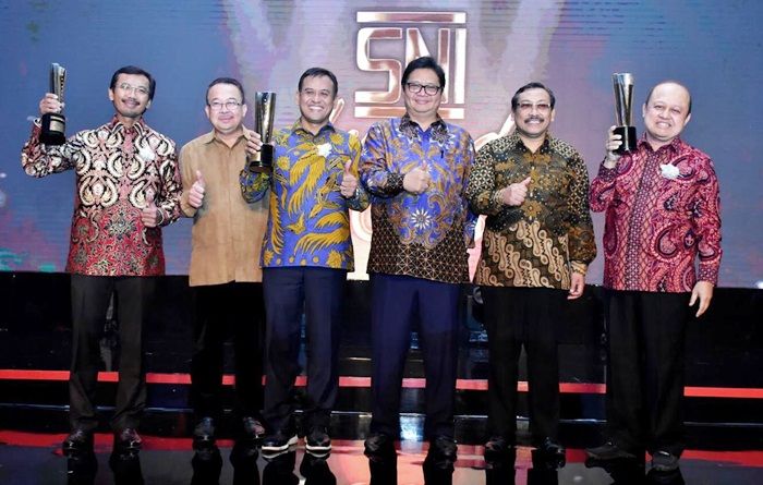 Pupuk Indonesia Grup Boyong 4 Penghargaan dalam SNI Award 2018