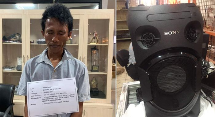 Kiriman dari Luar Negeri, Bea Cukai Juanda Gagalkan Penyelundupan Sabu 2,07 Kg Dalam Speaker Kiriman dari Luar Negeri, Bea Cukai Juanda Gagalkan Penyelundupan Sabu 2,07 Kg Dalam Speaker