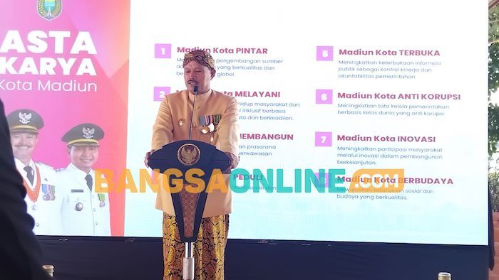 Wali Kota Madiun Pimpin Launching Kompetisi Inovasi Pelayanan Publik Si Nova Ayu
