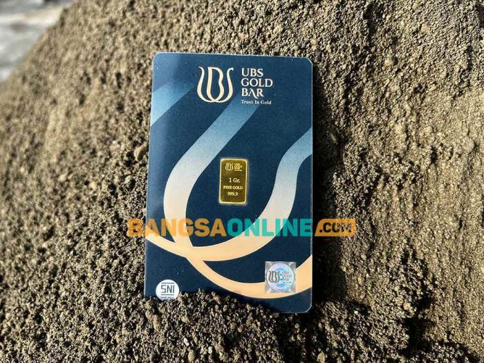 Harga Emas UBS Hari Ini, Kamis 14 Agustus 2025
