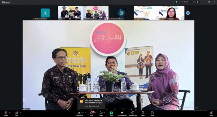 BKPSDM Kota Kediri Gelar Webinar Kenaikan Pangkat ASN 12 Kali Setahun
