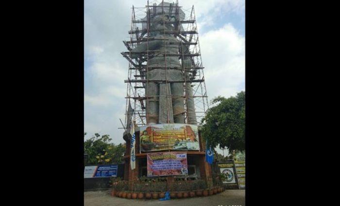 Mahapatih Gajah Mada di Mojokerto Siap Jadi Patung Tertinggi dan Terbesar Mahapatih Gajah Mada di Mojokerto Siap Jadi Patung Tertinggi dan Terbesar