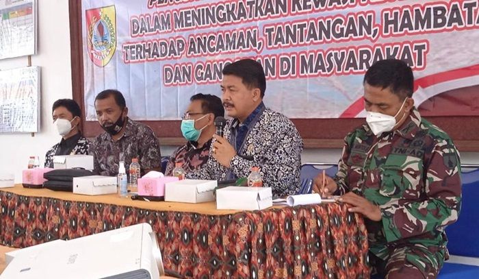 Beri Penyuluhan Wawasan Kebangsaan, Bakesbangpol Jember: Ada yang Sudah Haramkan Hormat Bendera