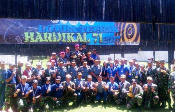 Atlet Menembak Koarmatim Raih Juara dalam Rangka Hardikal ke-71 Atlet Menembak Koarmatim Raih Juara dalam Rangka Hardikal ke-71