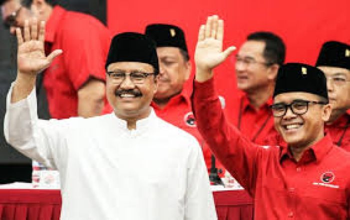 ​Gus Ipul Kaget Anas Mundur dari Cawagub, Muncul Nama Ipong, Risma, dan Djarot 