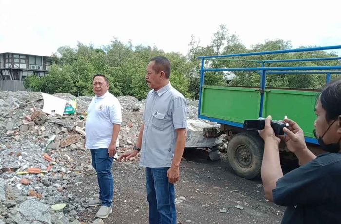 Komisi III DPRD Kota Probolinggo Sidak Limbah Proyek JLU Komisi III DPRD Kota Probolinggo Sidak Limbah Proyek JLU