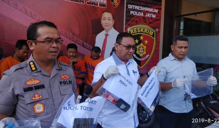 Ditreskrimum Polda Jatim Ringkus Komplotan Curanmor Jaringan Asal Pasuruan Ditreskrimum Polda Jatim Ringkus Komplotan Curanmor Jaringan Asal Pasuruan