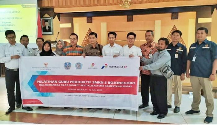 Pertamina EP Bantu Pelatihan Guru SMKN 5 Bojonegoro Pertamina EP Bantu Pelatihan Guru SMKN 5 Bojonegoro