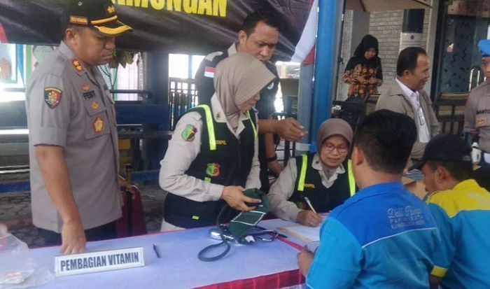 Polres Lamongan Operasi Bus Antarkota dan Antarprovinsi