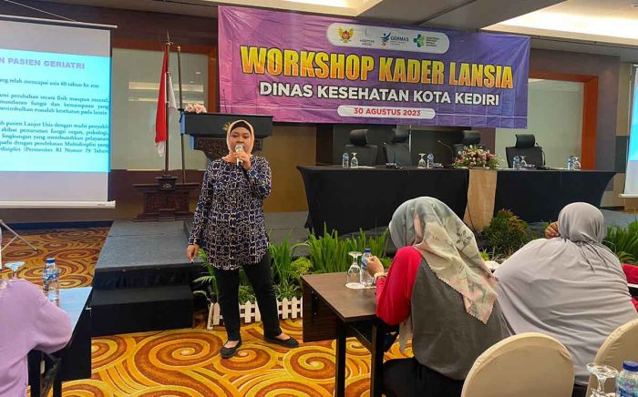 Bekali Wawasan Seputar PTM di Kalangan Lansia, Dinkes Kota Kediri Gelar Workshop Bekali Wawasan Seputar PTM di Kalangan Lansia, Dinkes Kota Kediri Gelar Workshop